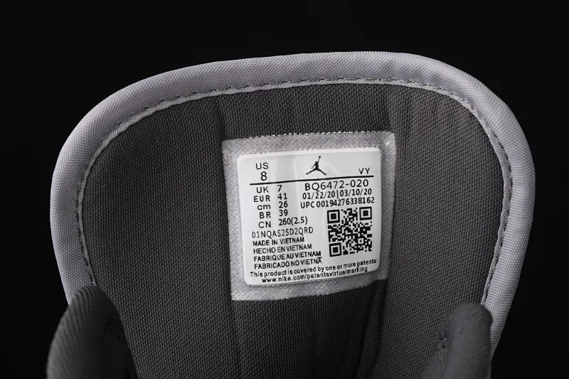 All Categories Air Jordan Jordan Series Basketball Shoes Air Jordan 1 Mid Special Price G Version Pure Original Air Jordan 1 Mid AJ1 Joe 1 Gray Pink China Basketball Shoes BQ6472-020